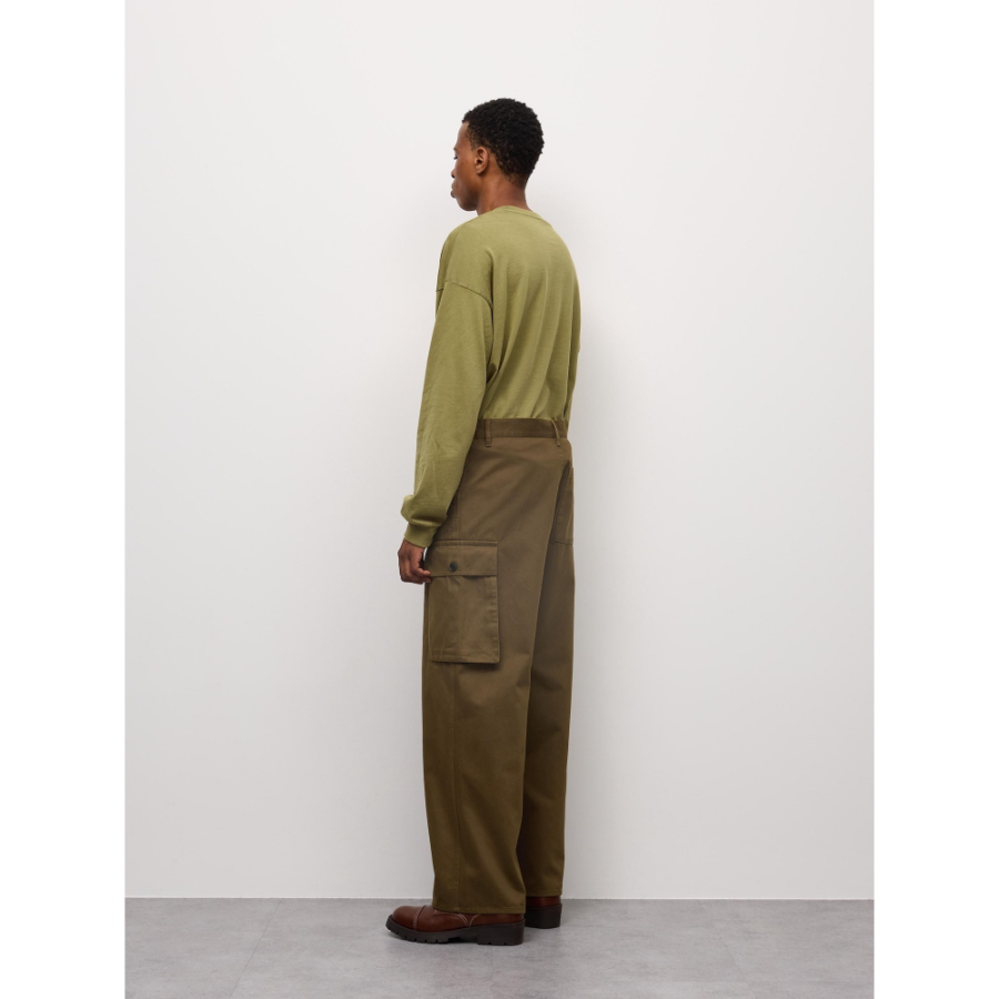 Uniqlo Cotton Wide Utility Pants