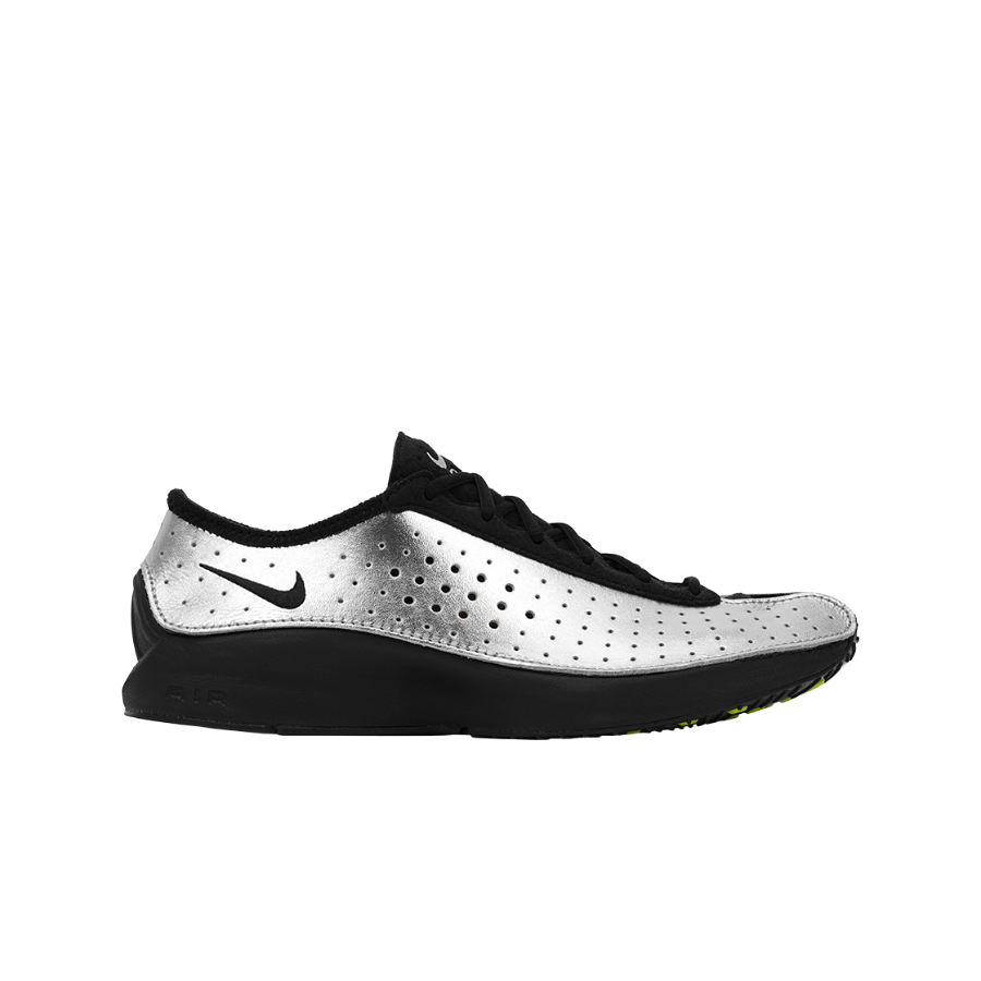 (W) Nike Air Superfly Metallic Silver and Black