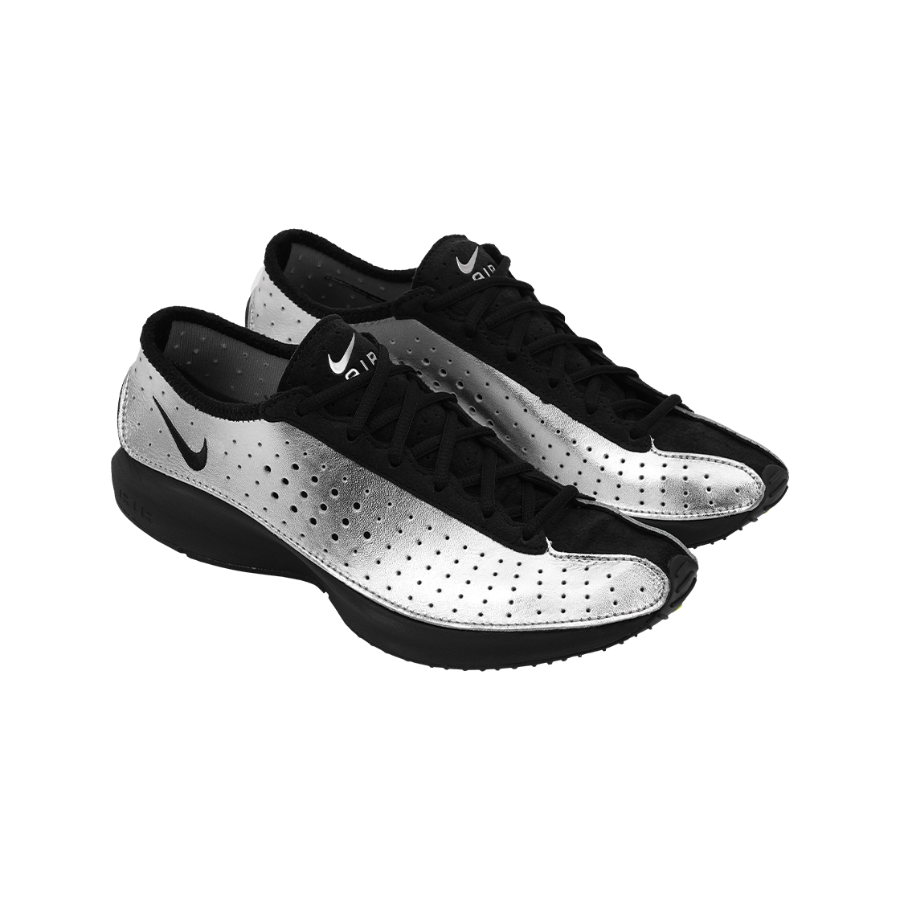 (W) Nike Air Superfly Metallic Silver and Black