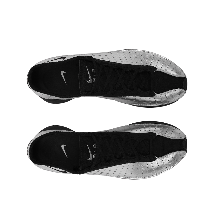 (W) Nike Air Superfly Metallic Silver and Black