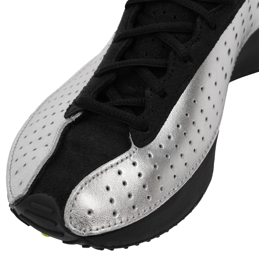 (W) Nike Air Superfly Metallic Silver and Black