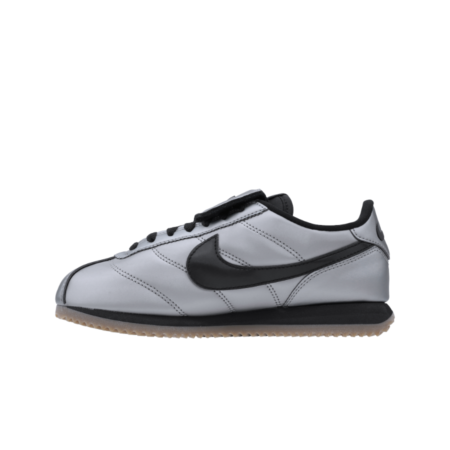 Nike Cortez Leather SE Metallic Cool Grey Black