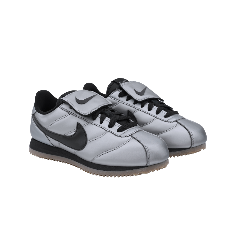 Nike Cortez Leather SE Metallic Cool Grey Black