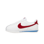 (W) Nike Cortez Leather White Varsity Red