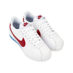 (W) Nike Cortez Leather White Varsity Red
