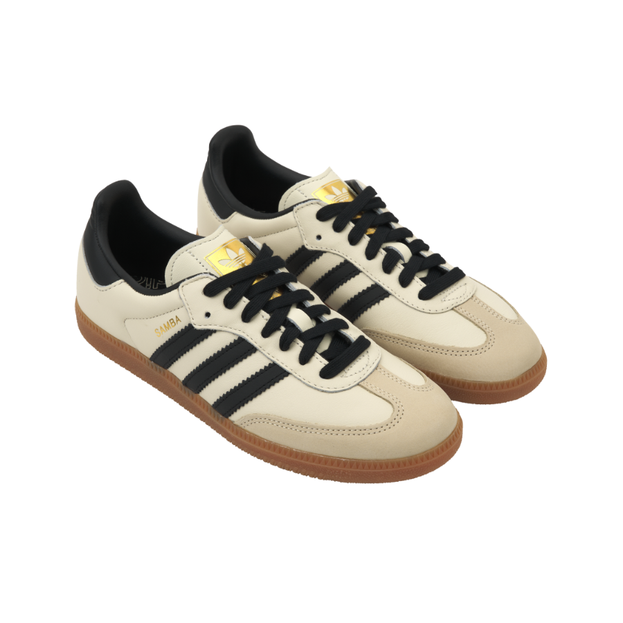 (W) Adidas Samba OG Cream White Core Black