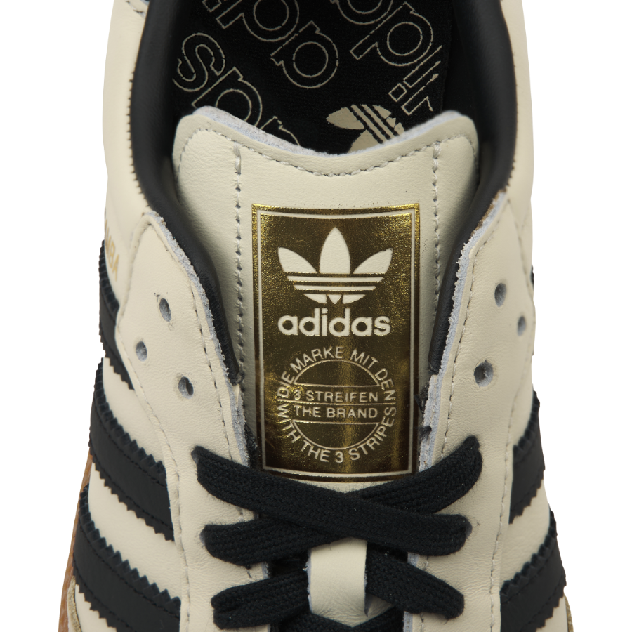 (W) Adidas Samba OG Cream White Core Black