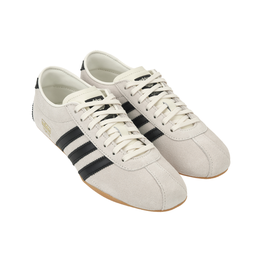 (W) Adidas Tokyo Off White Core Black