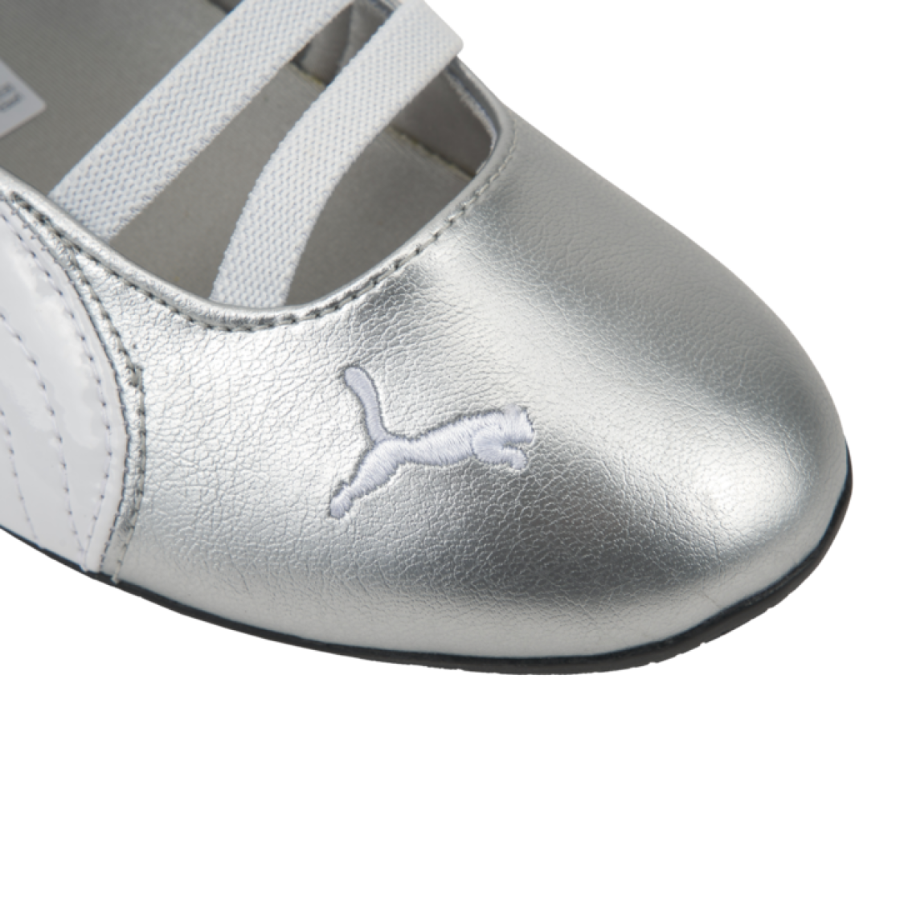 (W) Puma Speedcat Ballet Metallic Puma Silver Puma White