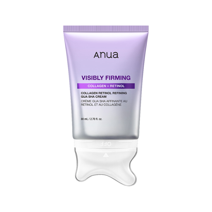 Anua Крем Collagen Retinol Refining с аппликатором гуаша 80 мл