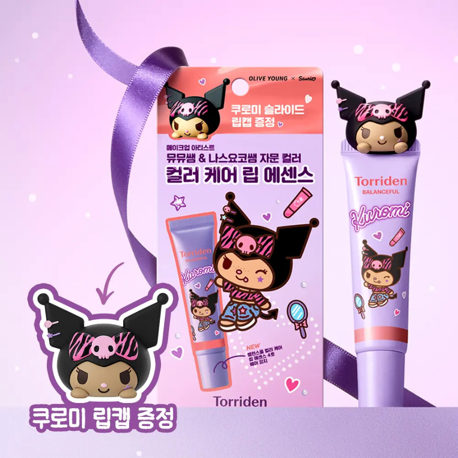 Torriden Эссенция для губ Balanceful Color Care Sanrio 11 мл, цвет: 05 Влажная роза (Dewy Rose)