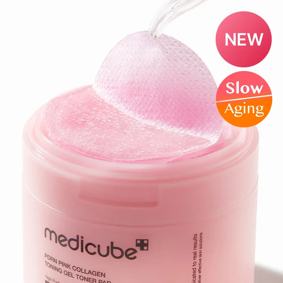 Medicube Пэды PDRN Pink Collagen Gel Toner Pad 70 шт. + рефил 70 шт.