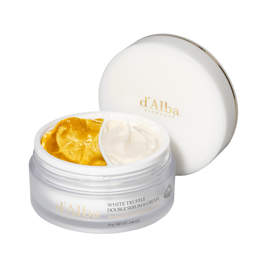 d'Alba Сыворотка-крем White Truffle Double Serum & Cream 70 г, версия 2026