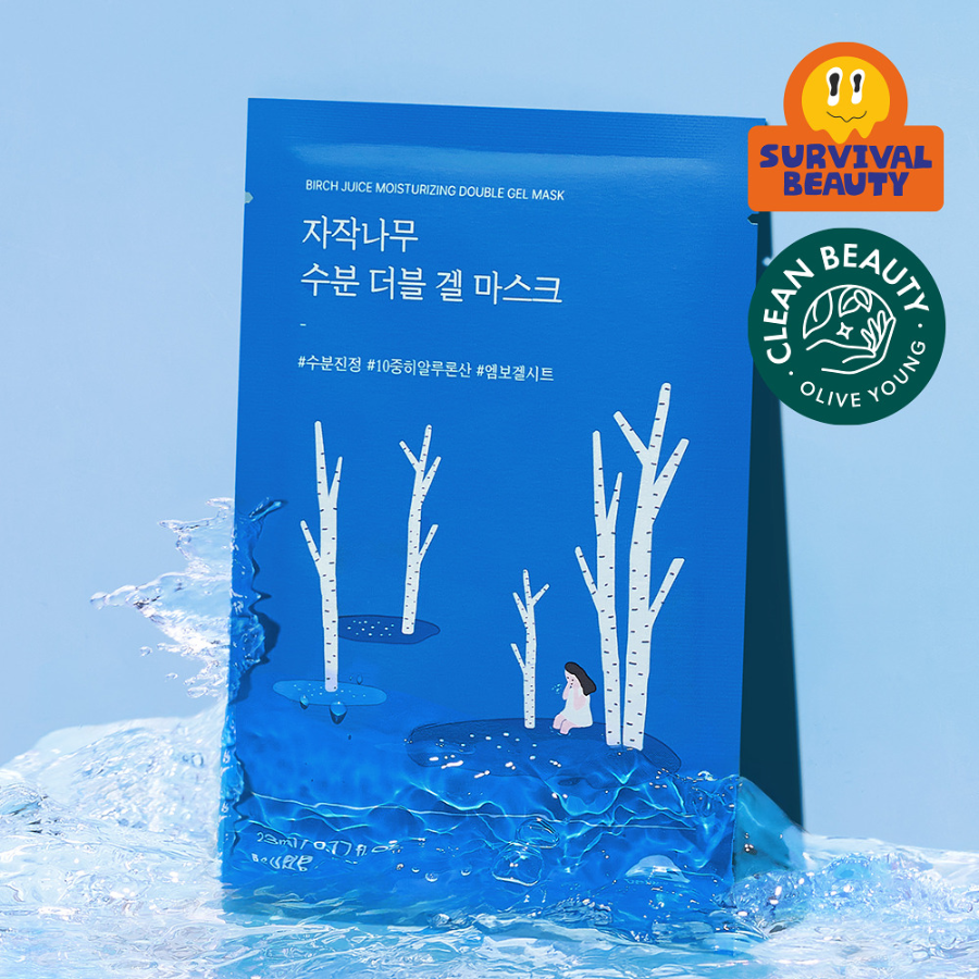 Round Lab Гелевая маска Birch Juice Double Gel 1 шт.