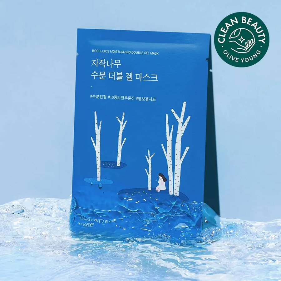 Round Lab Гелевая маска Birch Juice Double Gel 1 шт.