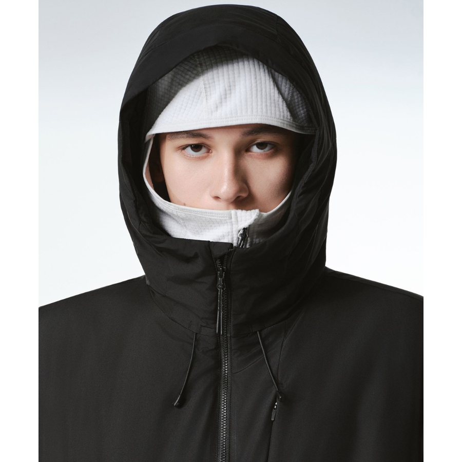 Musinsa Standard City Leisure Hooded All-Round Padding Jacket Black