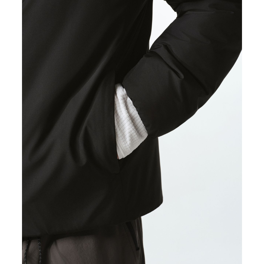 Musinsa Standard City Leisure Hooded All-Round Padding Jacket Black