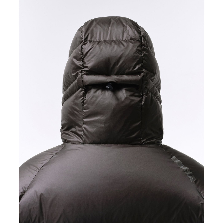 Musinsa Standard City Leisure Bright Hooded Down Short Padding Jacket Mud Grey