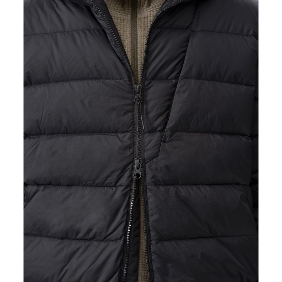 Musinsa Standard City Leisure Hooded Midweight Down Jacket Black