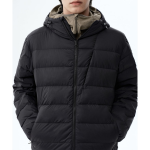 Musinsa Standard City Leisure Hooded Midweight Down Jacket Black