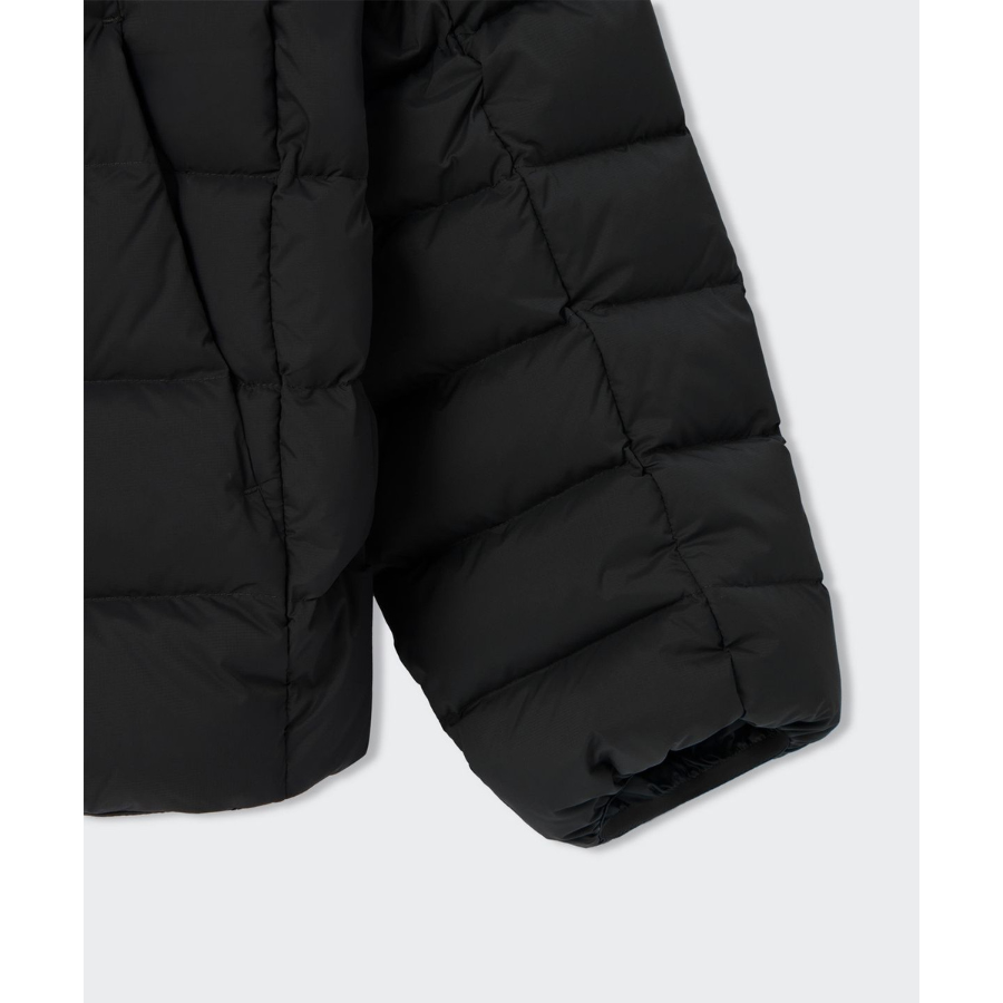 Musinsa Standard City Leisure Hooded Midweight Down Jacket Black