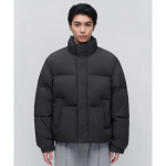 Musinsa Standard Daily Puffer Short Padding Jacket Dark Grey