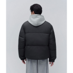 Musinsa Standard Daily Puffer Short Padding Jacket Dark Grey