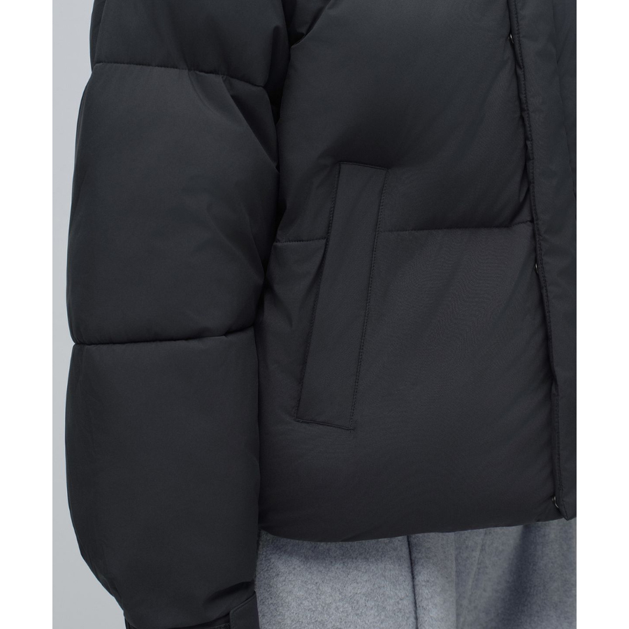 Musinsa Standard Daily Puffer Short Padding Jacket Dark Grey