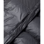 Musinsa Standard Glossed Ripstop Down Puffer Short Padding Jacket Dark Grey