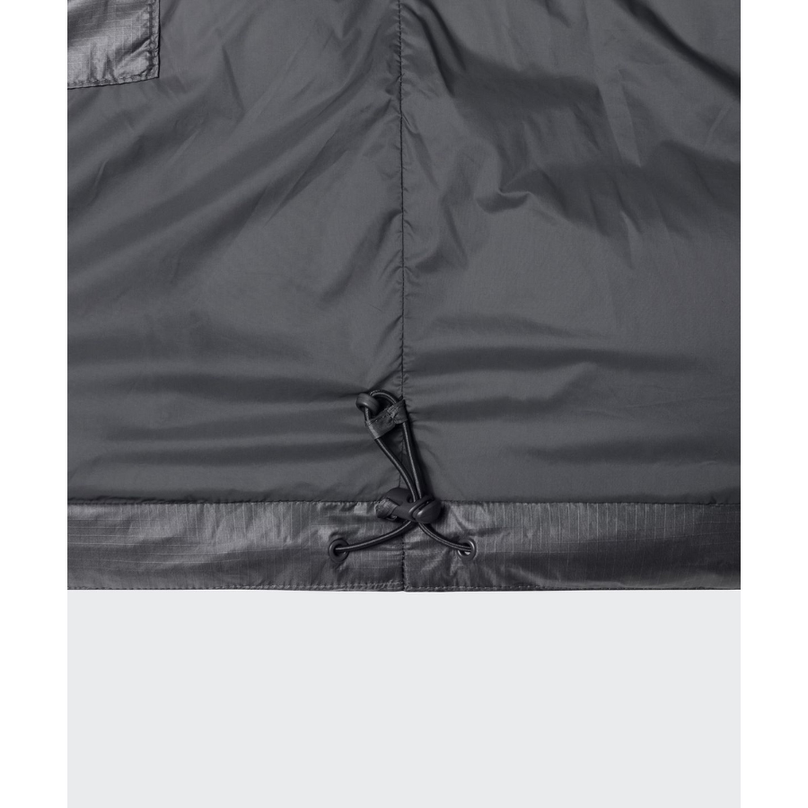 Musinsa Standard Glossed Ripstop Down Puffer Short Padding Jacket Dark Grey