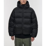 Musinsa Standard Ripstop Hooded Down Short Padding Jacket Black