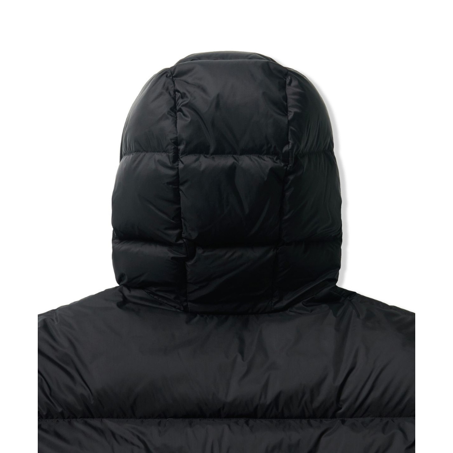 Musinsa Standard Ripstop Hooded Down Short Padding Jacket Black