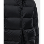 Musinsa Standard Ripstop Hooded Down Short Padding Jacket Black