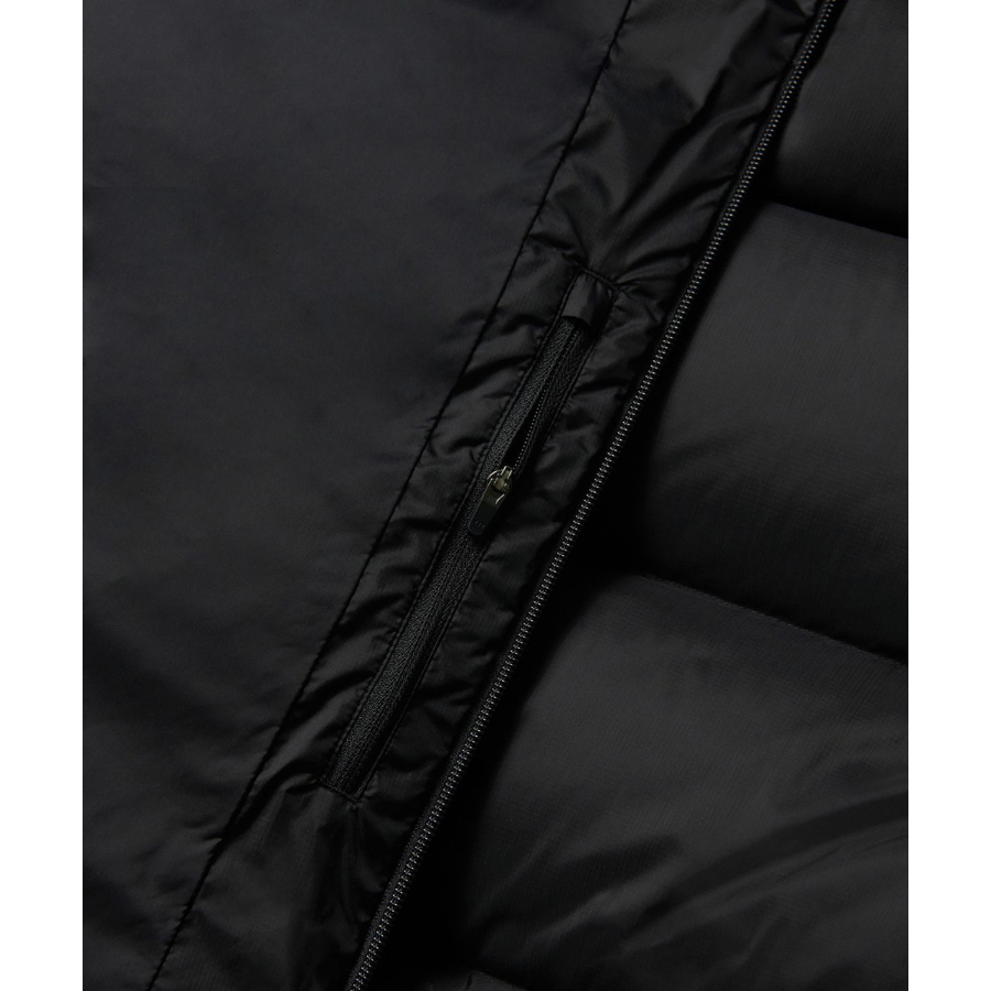 Musinsa Standard Ripstop Hooded Down Short Padding Jacket Black