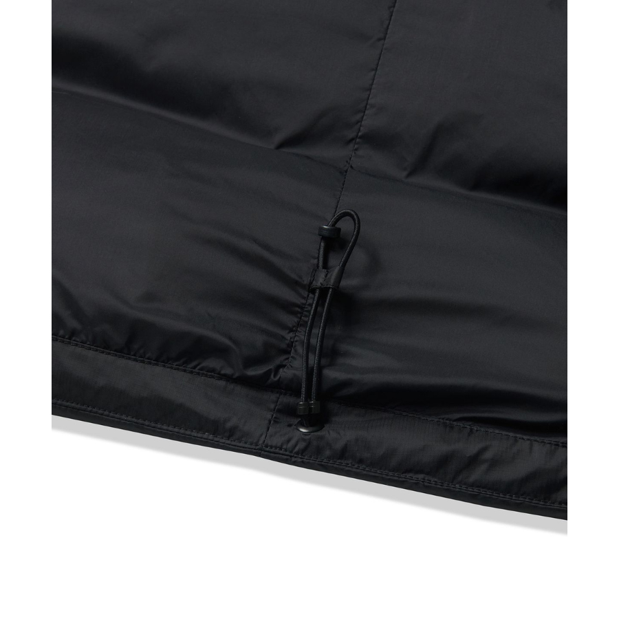 Musinsa Standard Ripstop Hooded Down Short Padding Jacket Black