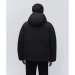 Musinsa Standard Minimal Hooded Down Short Padding Jacket Black