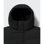 Musinsa Standard Minimal Hooded Down Short Padding Jacket Black