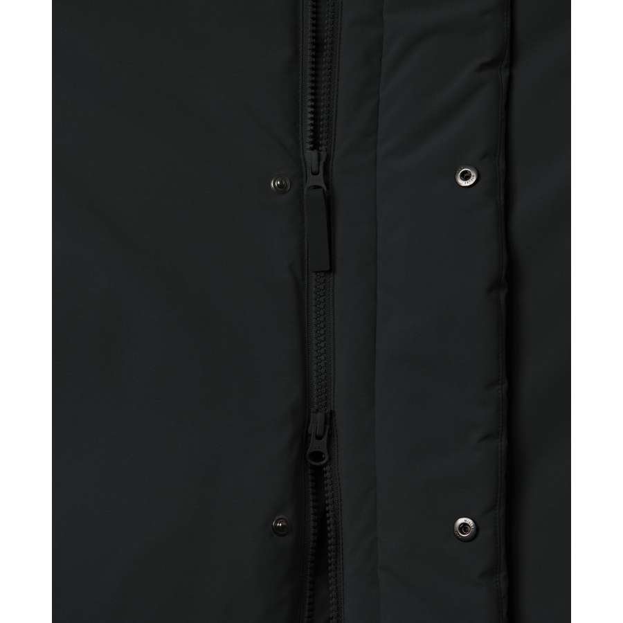 Musinsa Standard Minimal Hooded Down Short Padding Jacket Black