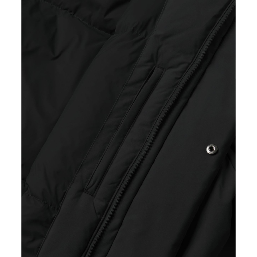 Musinsa Standard Minimal Hooded Down Short Padding Jacket Black