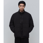 Musinsa Standard Daily Puffer Collarless Padding Jacket Black