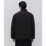 Musinsa Standard Daily Puffer Collarless Padding Jacket Black