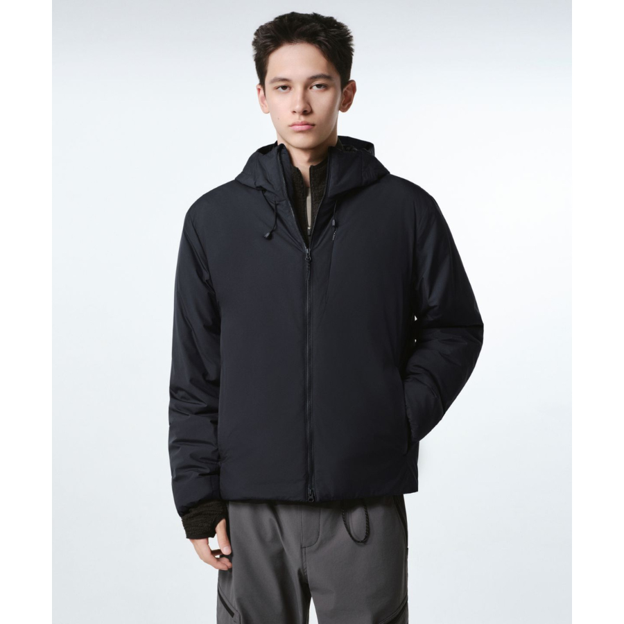Musinsa Standard City Leisure Hooded All-Round Padding Jacket Navy