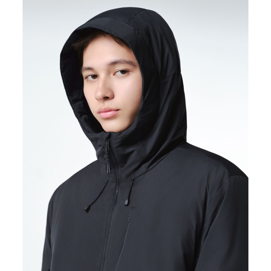 Musinsa Standard City Leisure Hooded All-Round Padding Jacket Navy