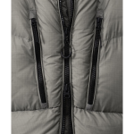 Musinsa Standard City Leisure Sheer Hooded Down Jacket Warm Grey