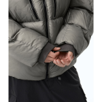 Musinsa Standard City Leisure Sheer Hooded Down Jacket Warm Grey
