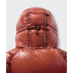 Musinsa Standard City Leisure Sheer Ripstop Hooded Down Short Padding Jacket Orange