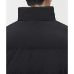 Musinsa Standard Daily Puffer Reversible Fleece Short Padding Jacket Black Cream