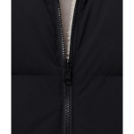 Musinsa Standard Daily Puffer Reversible Fleece Short Padding Jacket Black Cream