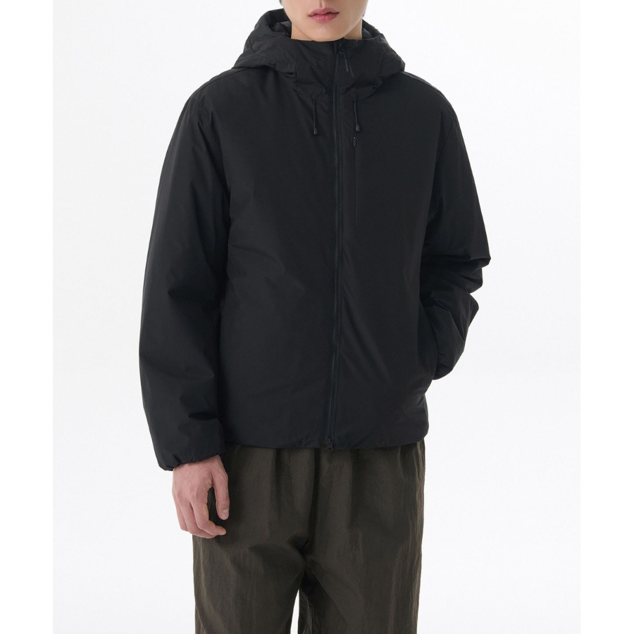 Musinsa Standard Hooded All-Round Padding Jacket Black