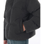 Musinsa Standard Daily Puffer Corduroy Short Padding Jacket Dark Grey